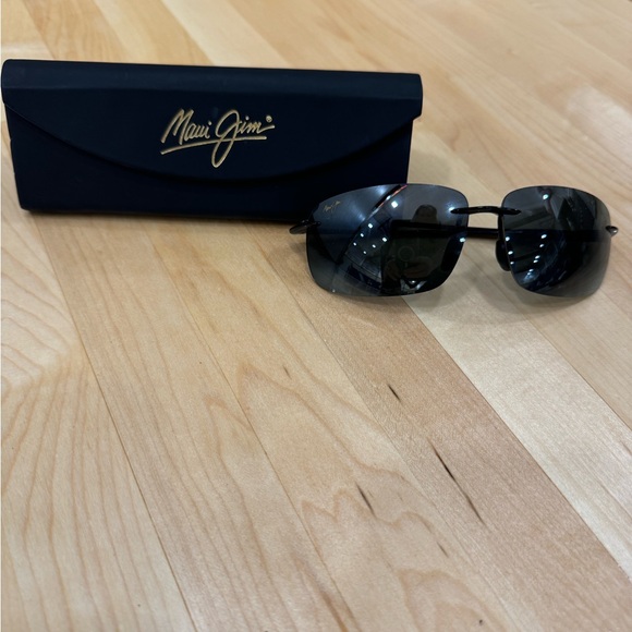 Mens Maui Jim Banyon rimless sunglasses. - Picture 2 of 6